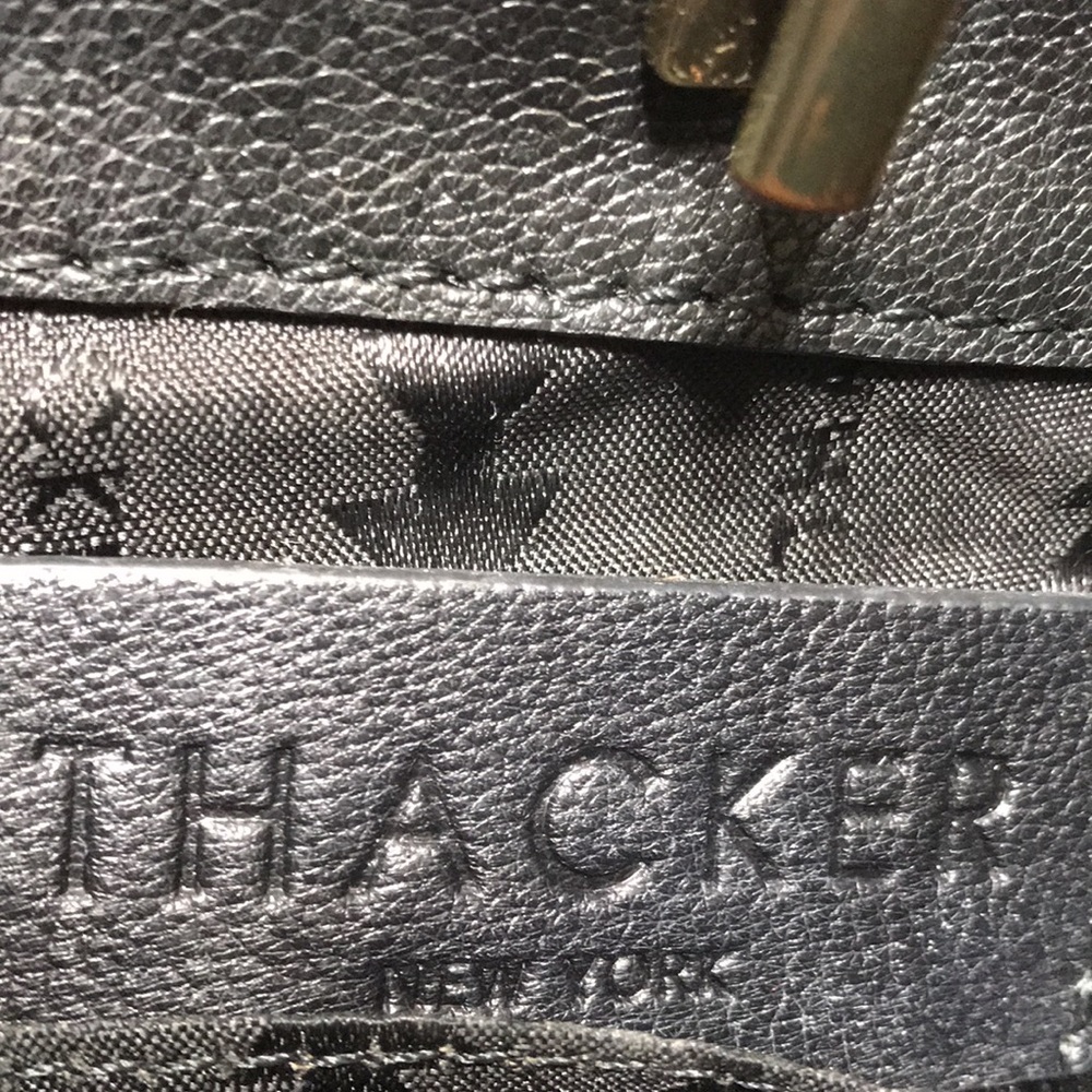 Thacker Leather Crossbody. Euc - image 5